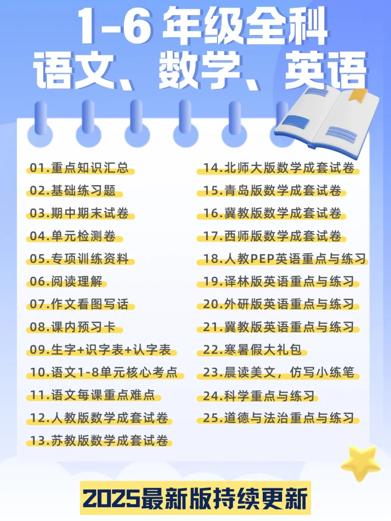 图片[3]-小学四年级教辅资料上下册合集-EduToon学术